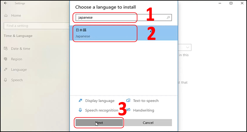 Tìm kiếm ngôn ngữ